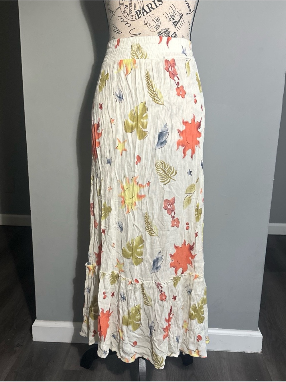 SO Ivory Maxi Skirt